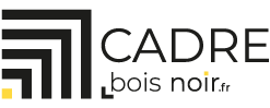 Cadre Bois Noir